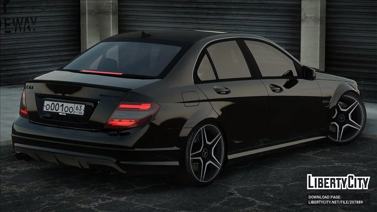 Mercedes-Benz C63 AMG / GTA San Andreas
