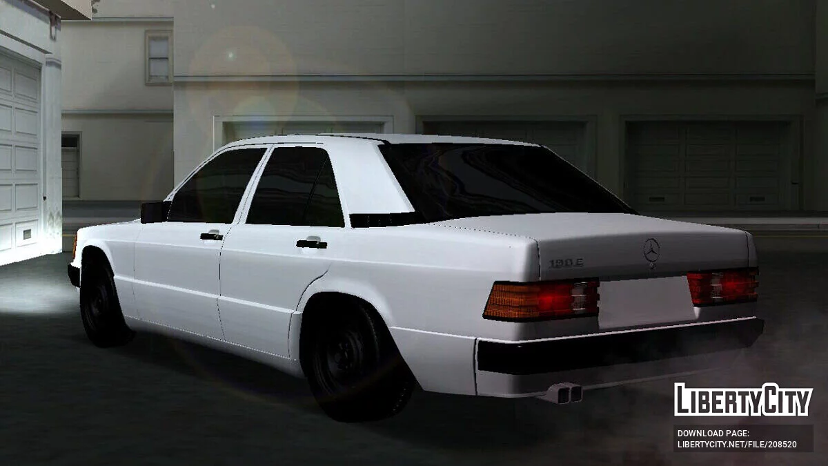 Mercedes-Benz W201 E190 / GTA San Andreas