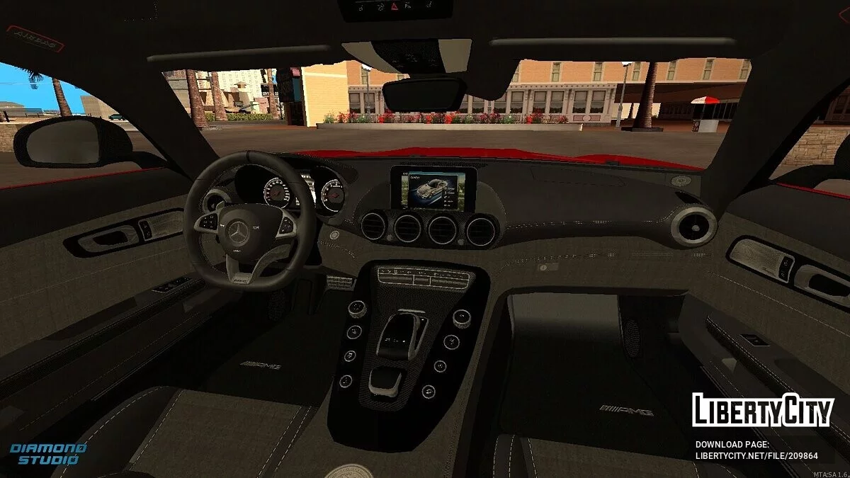 Mercedes-Benz AMG GT + CCD / GTA San Andreas