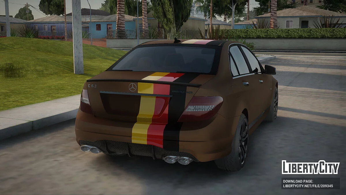 Mercedes-Benz C 63 AMG / GTA San Andreas