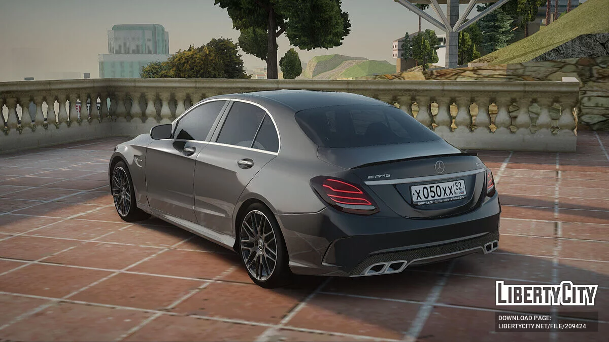 Mercedes-Benz C 63 AMG / GTA San Andreas