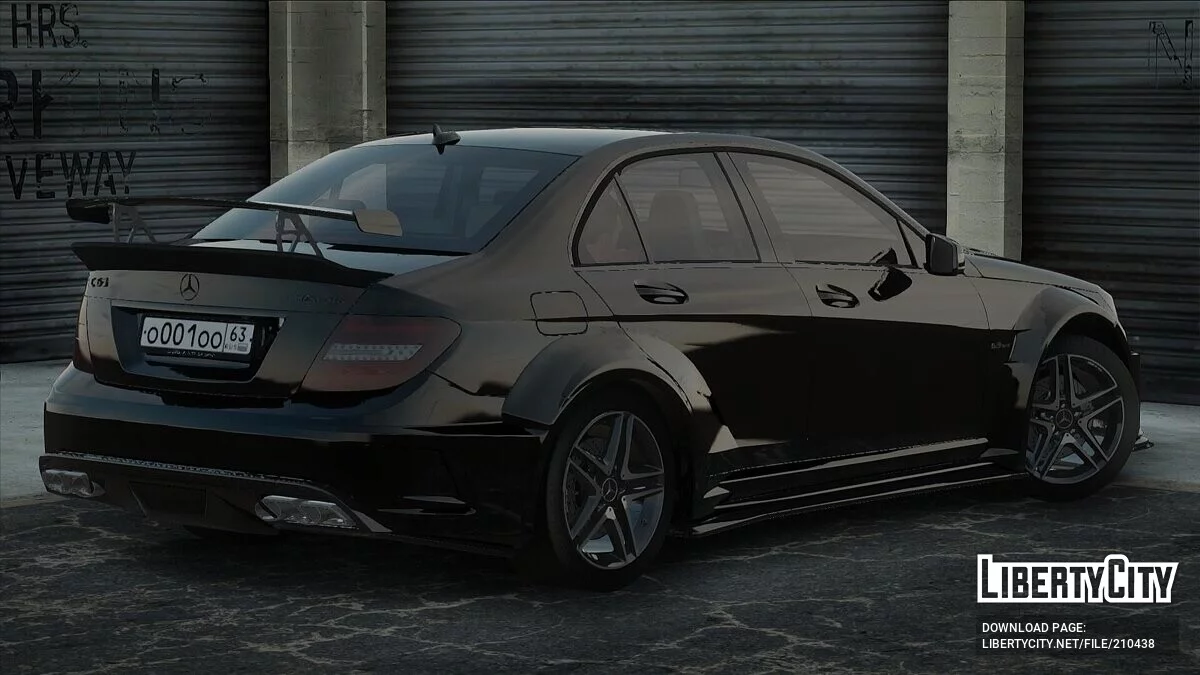 Mercedes-Benz C63 AMG (W204) / GTA San Andreas