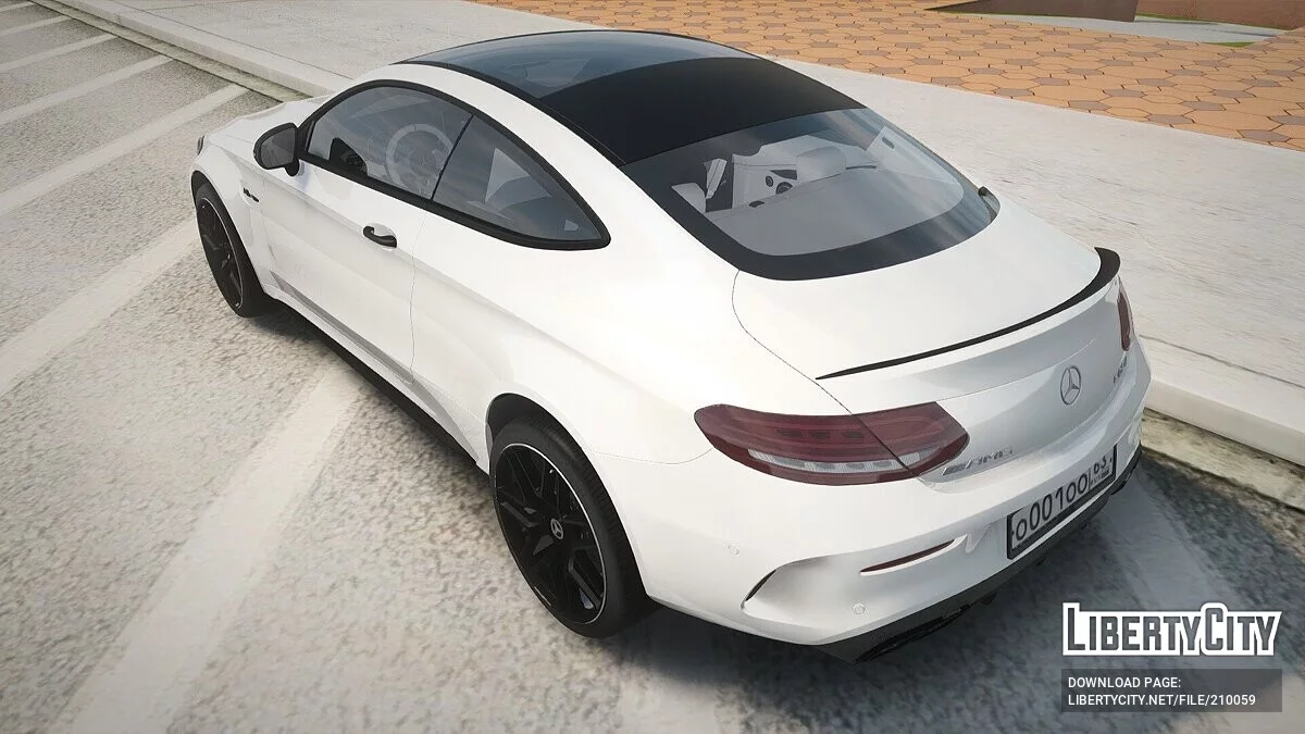 Mercedes-Benz C63S AMG Coupe / GTA San Andreas