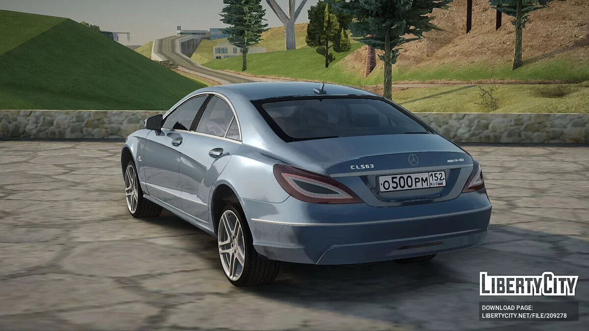 Mercedes-Benz CLS63 AMG / GTA San Andreas