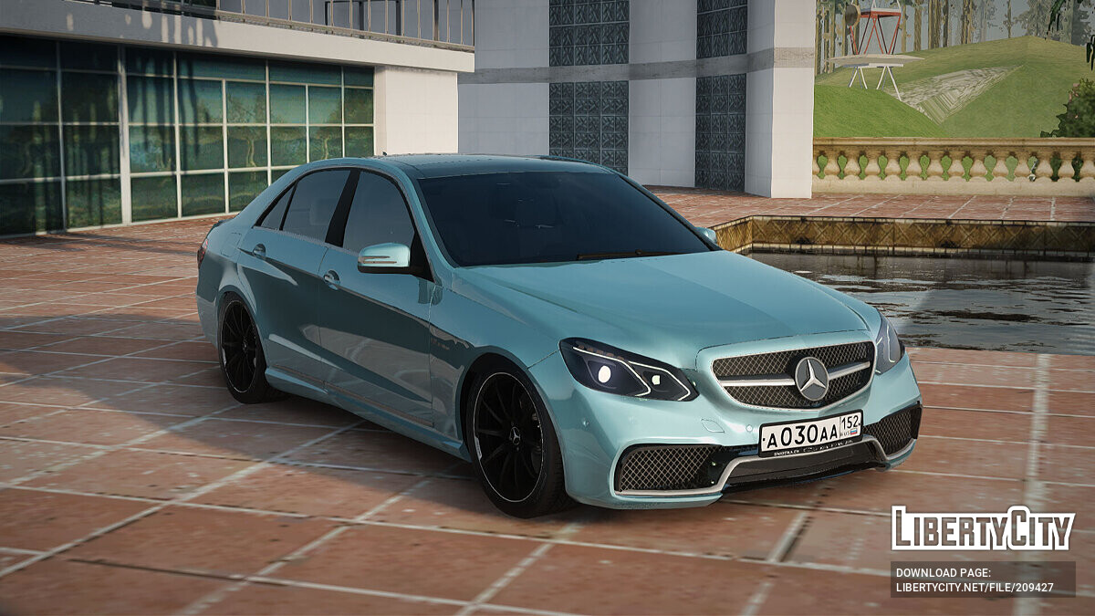 Скачать Mercedes-Benz E 63 AMG для GTA San Andreas