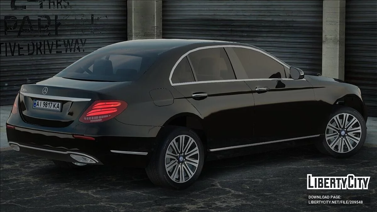 Mercedes-Benz E350s 2018 / GTA San Andreas