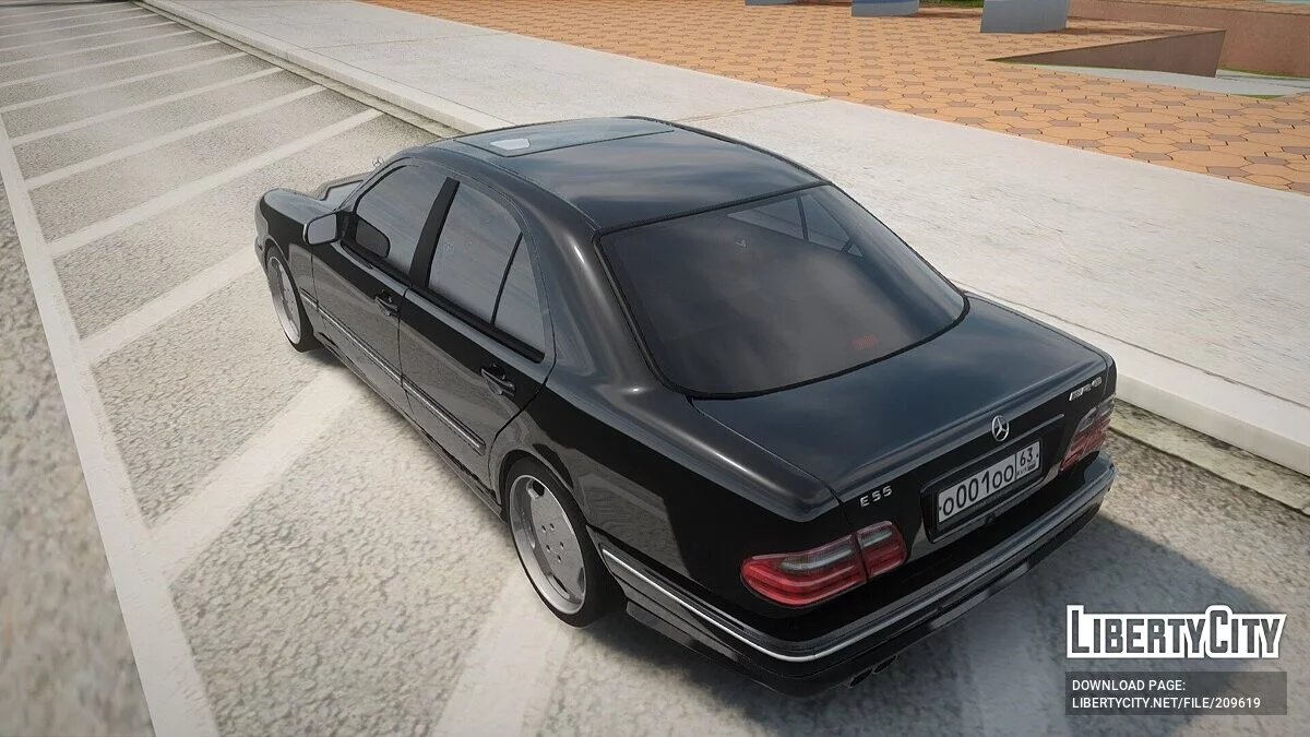 Mercedes-Benz E55 AMG W210 / GTA San Andreas
