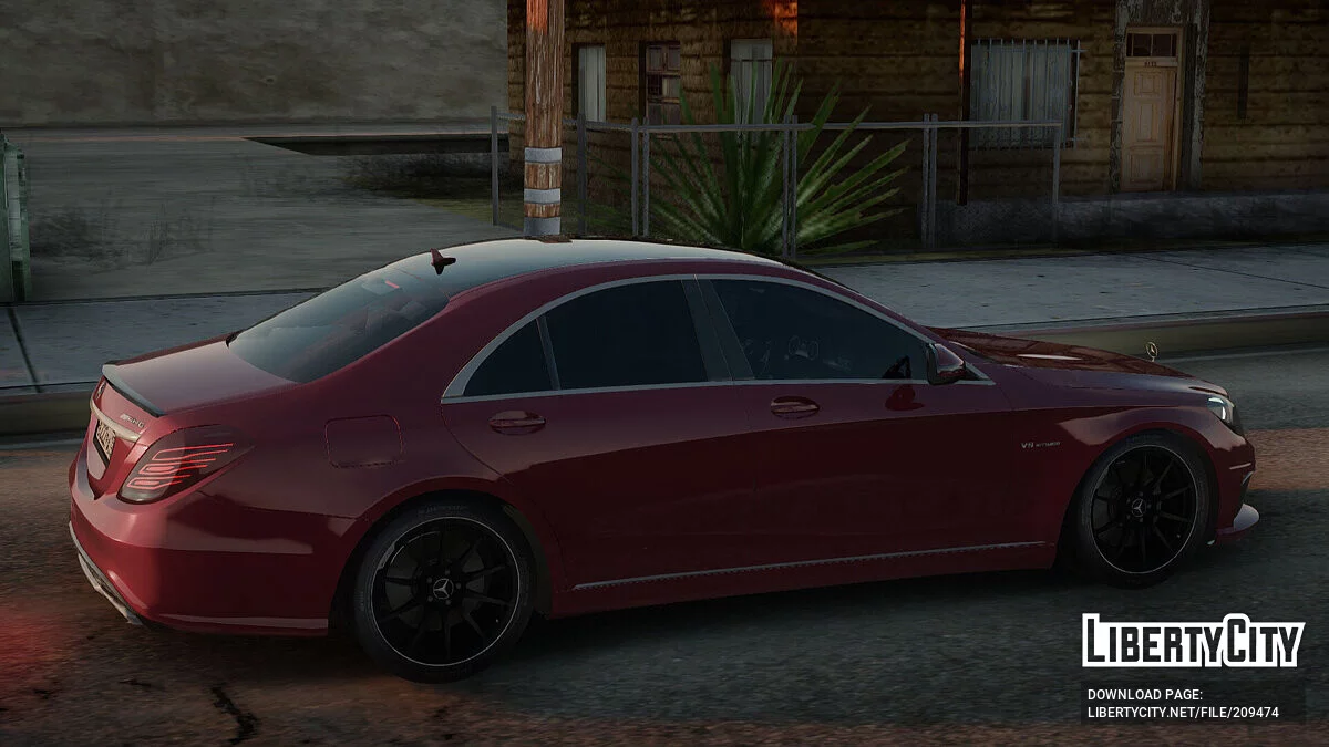 Mercedes-Benz S 63 AMG (W221) / GTA San Andreas