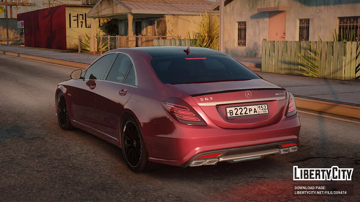 Mercedes-Benz S 63 AMG (W221) / GTA San Andreas