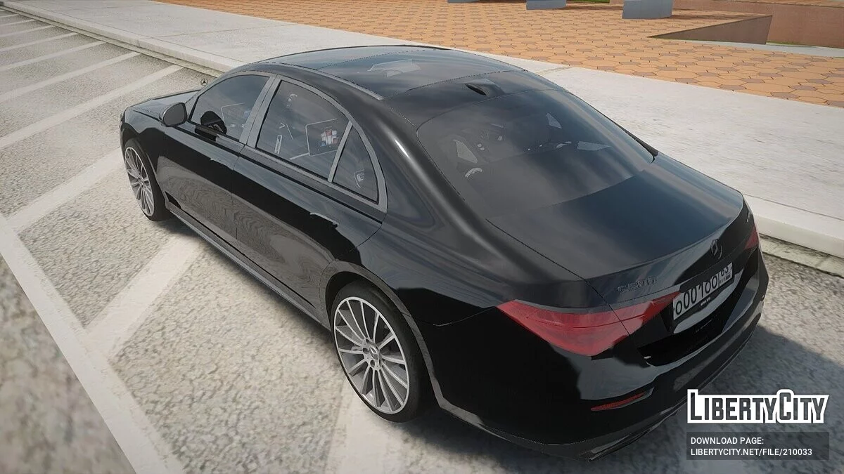 Mercedes-Benz S500 W223 / GTA San Andreas