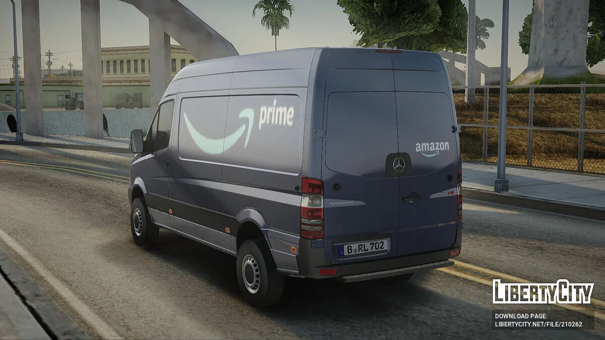 Mercedes-Benz Sprinter 2017 Amazon Delivery / GTA San Andreas