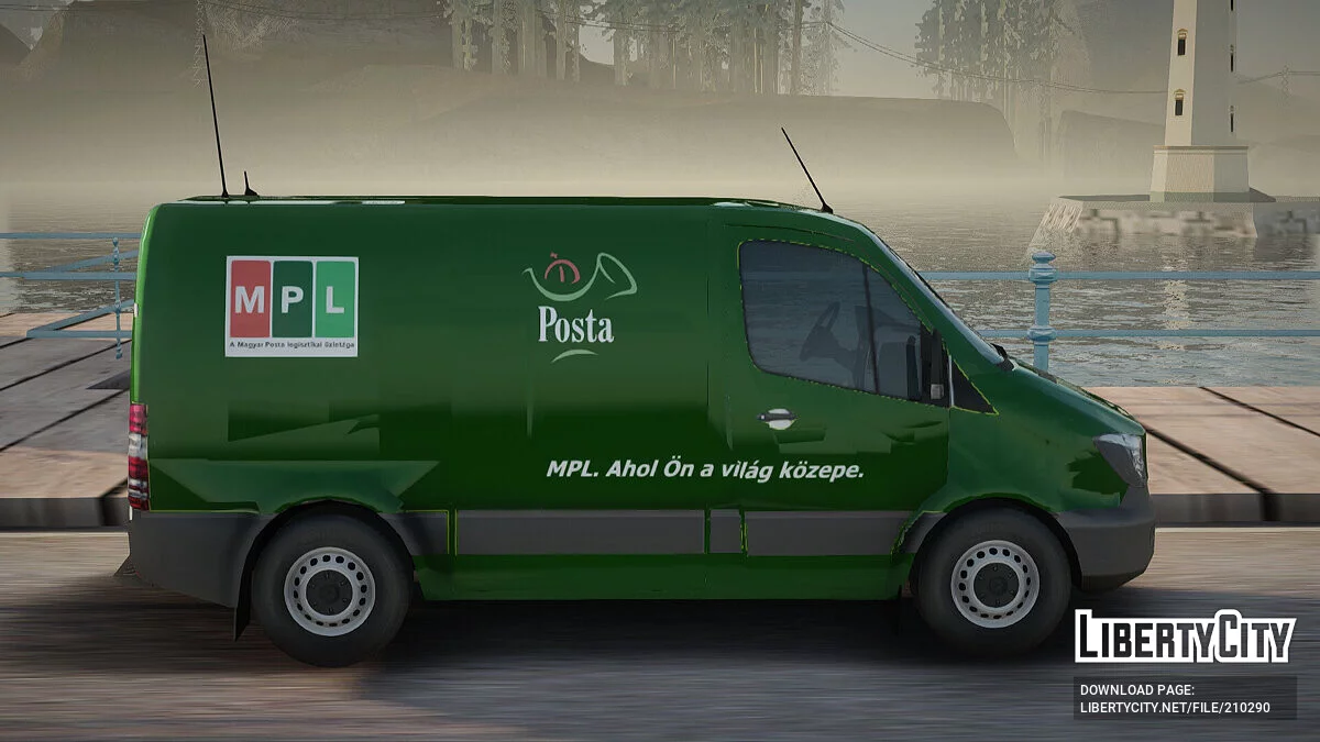 Mercedes-Benz Sprinter Posta / GTA San Andreas