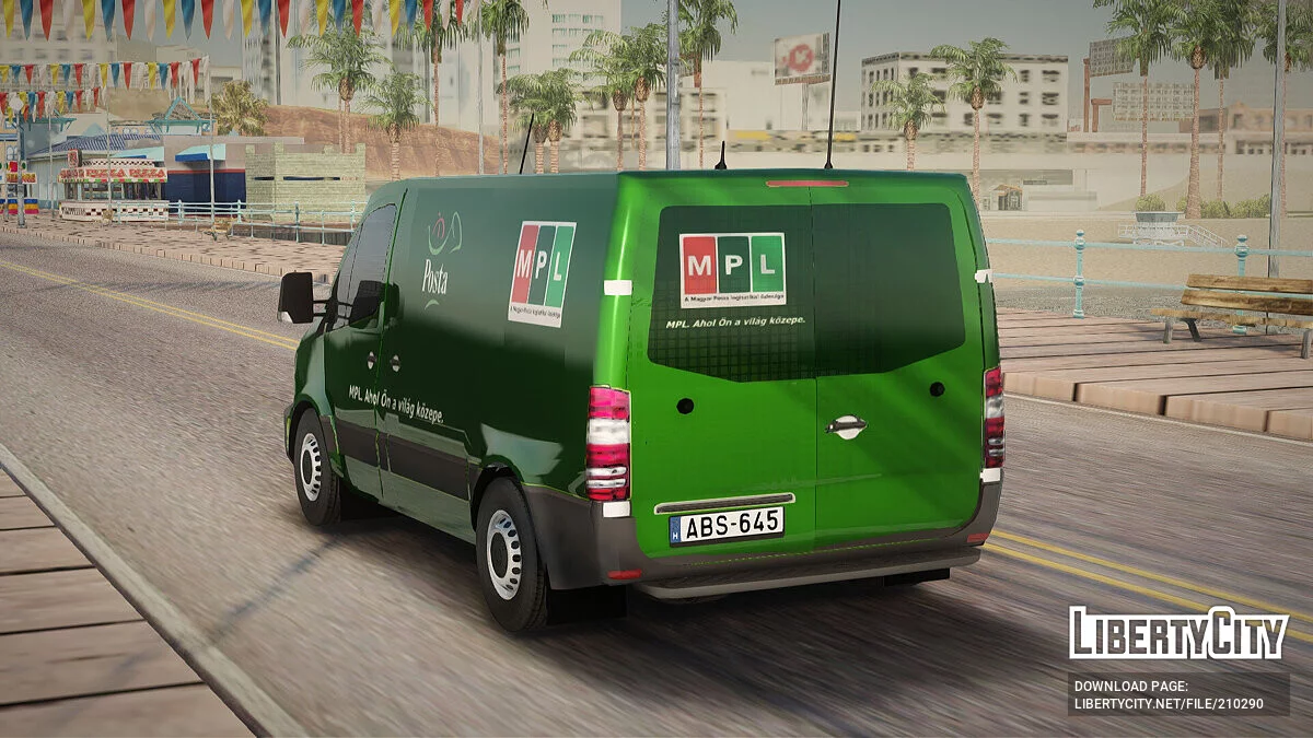 Mercedes-Benz Sprinter Posta / GTA San Andreas
