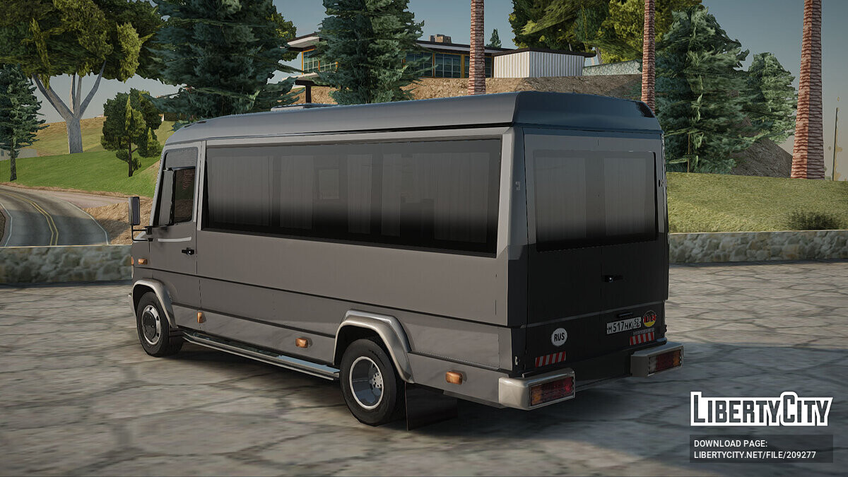 Скачать Mercedes-Benz Vario для GTA San Andreas