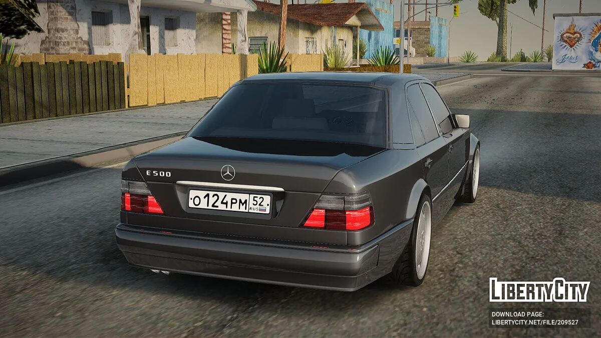 Mercedes-Benz W124 E500 / GTA San Andreas
