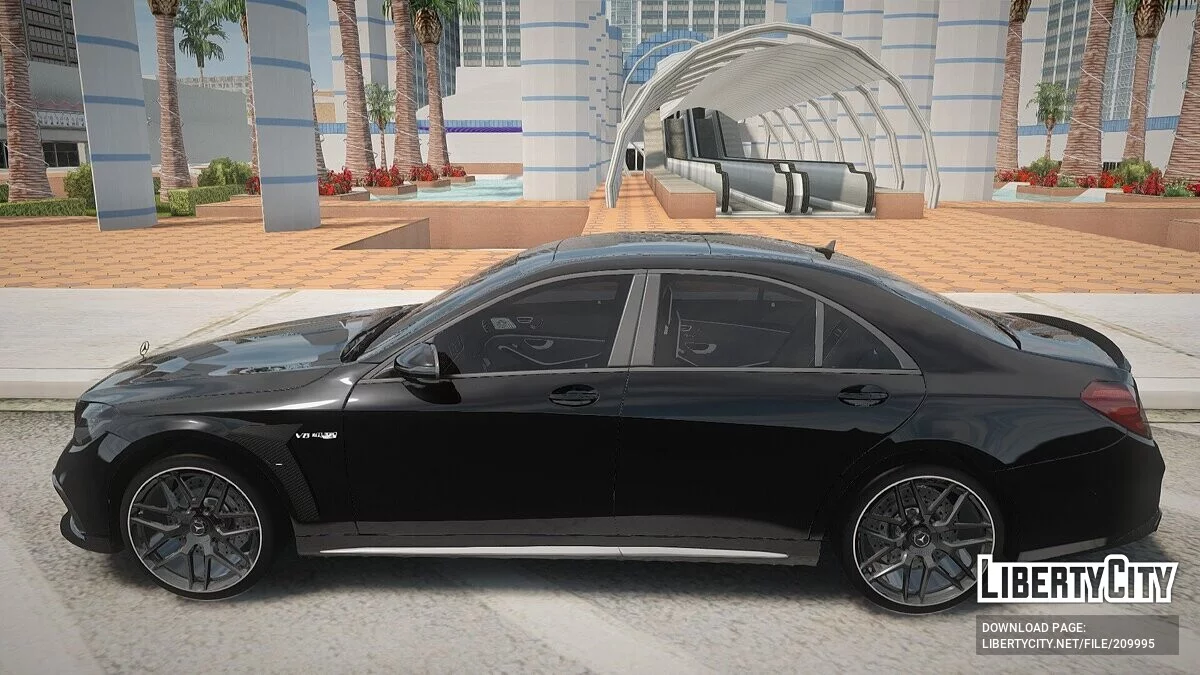 Mercedes-Benzs S63 AMG W222 / GTA San Andreas
