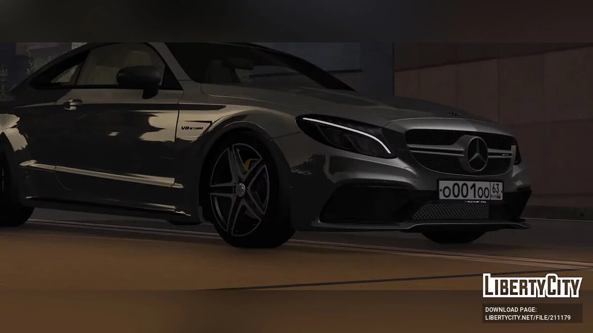 Mercedes-Benz C63s / GTA San Andreas
