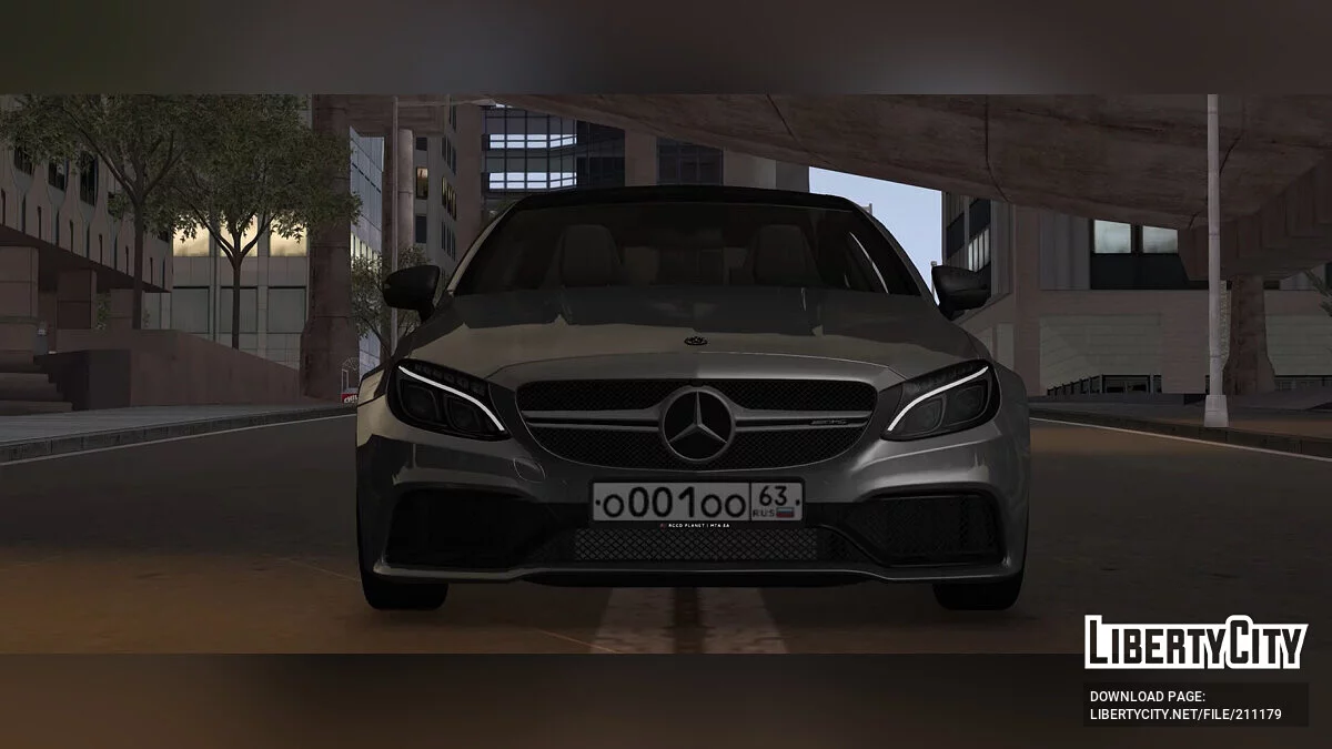 Mercedes-Benz C63s / GTA San Andreas