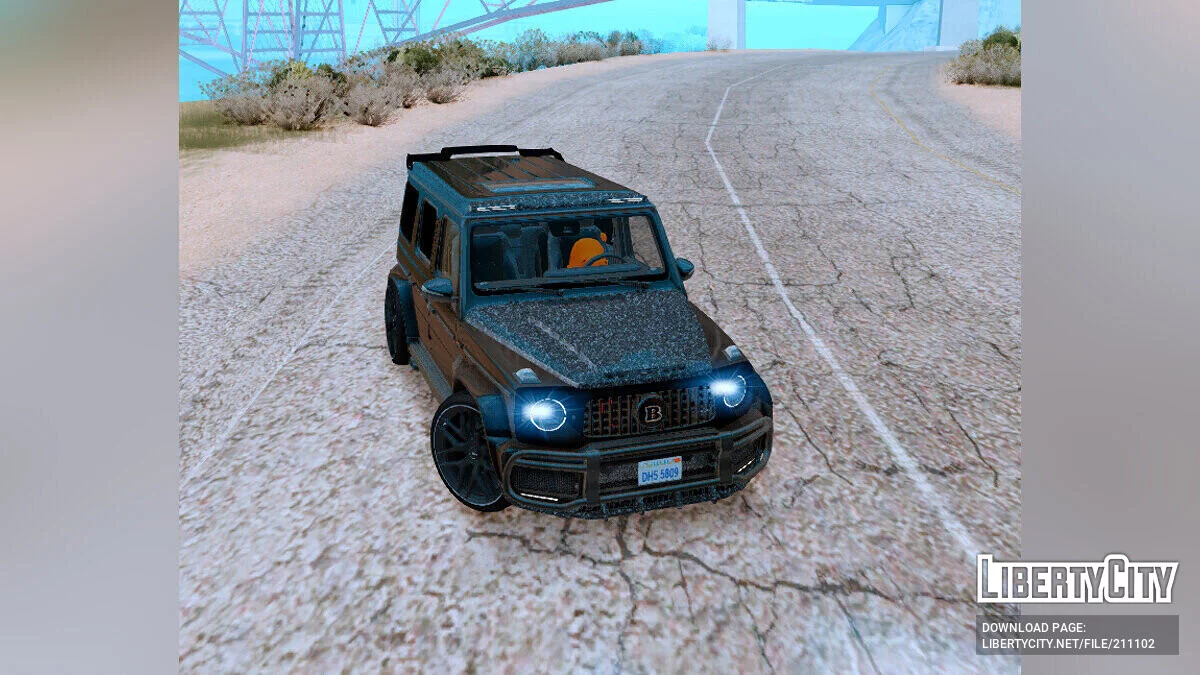 Mercedes-Benz G63 AMG Brabus / GTA San Andreas