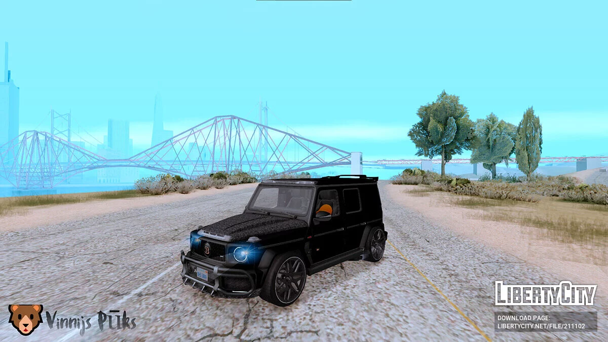 Mercedes-Benz G63 AMG Brabus / GTA San Andreas