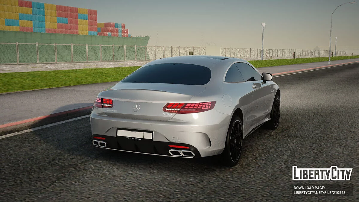 Mercedes-Benz S63 AMG Tinted / GTA San Andreas