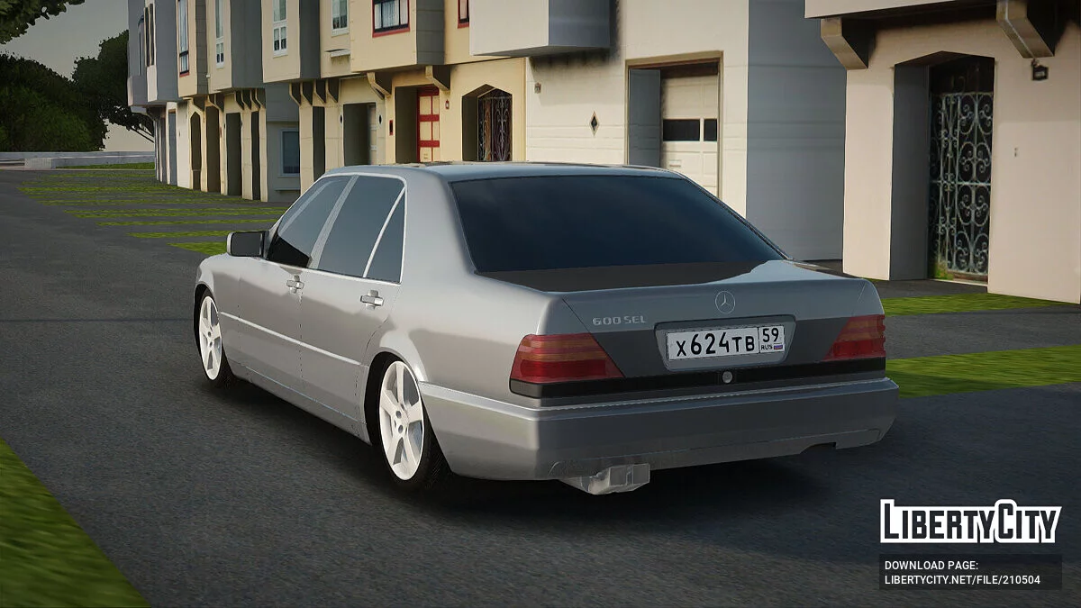 Mercedes-Benz W140 600 SEL / GTA San Andreas
