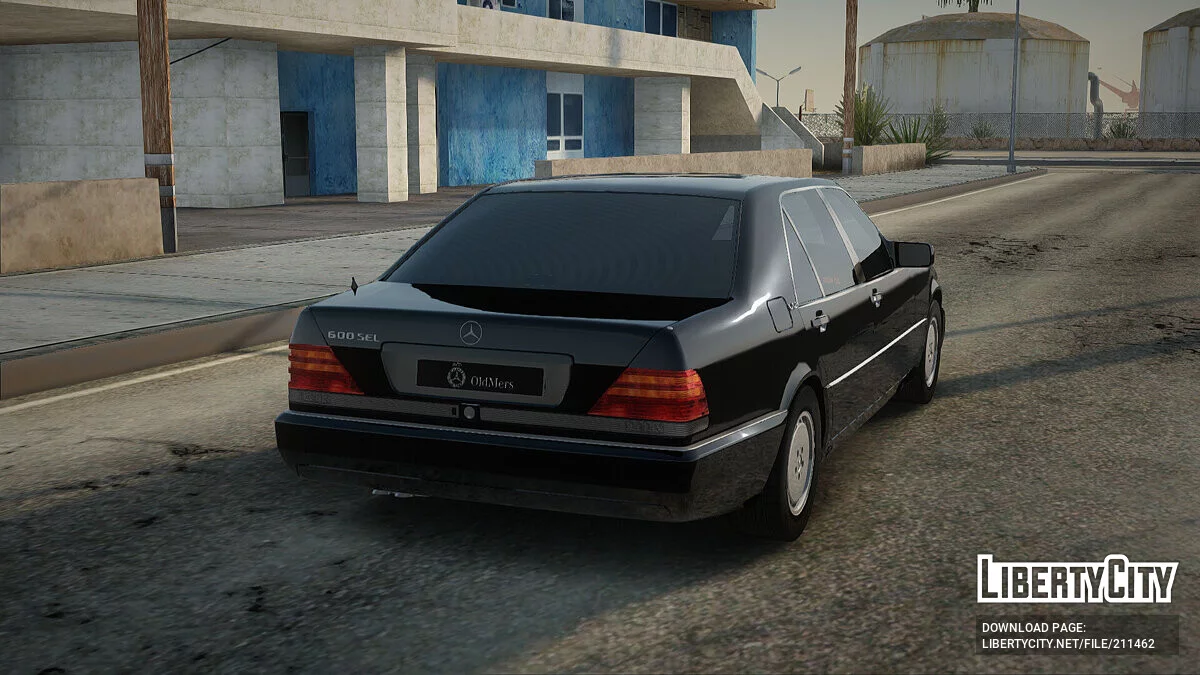 Mercedes-Benz w140 600SEL OldMers / GTA San Andreas