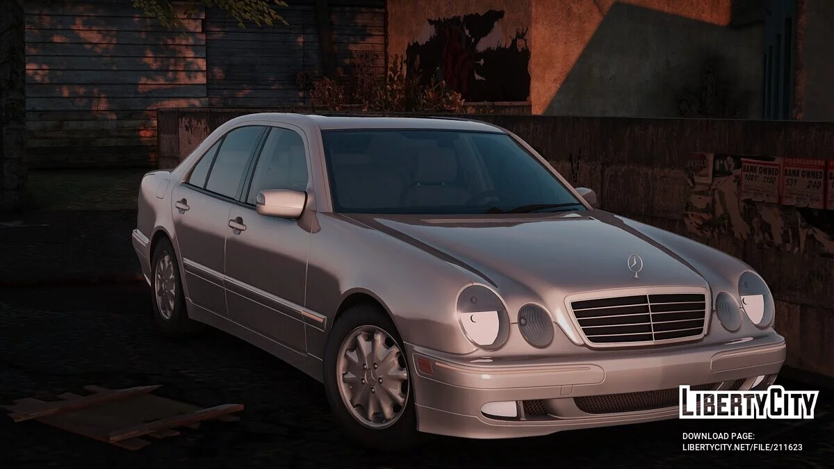 Mercedes W210 / GTA San Andreas