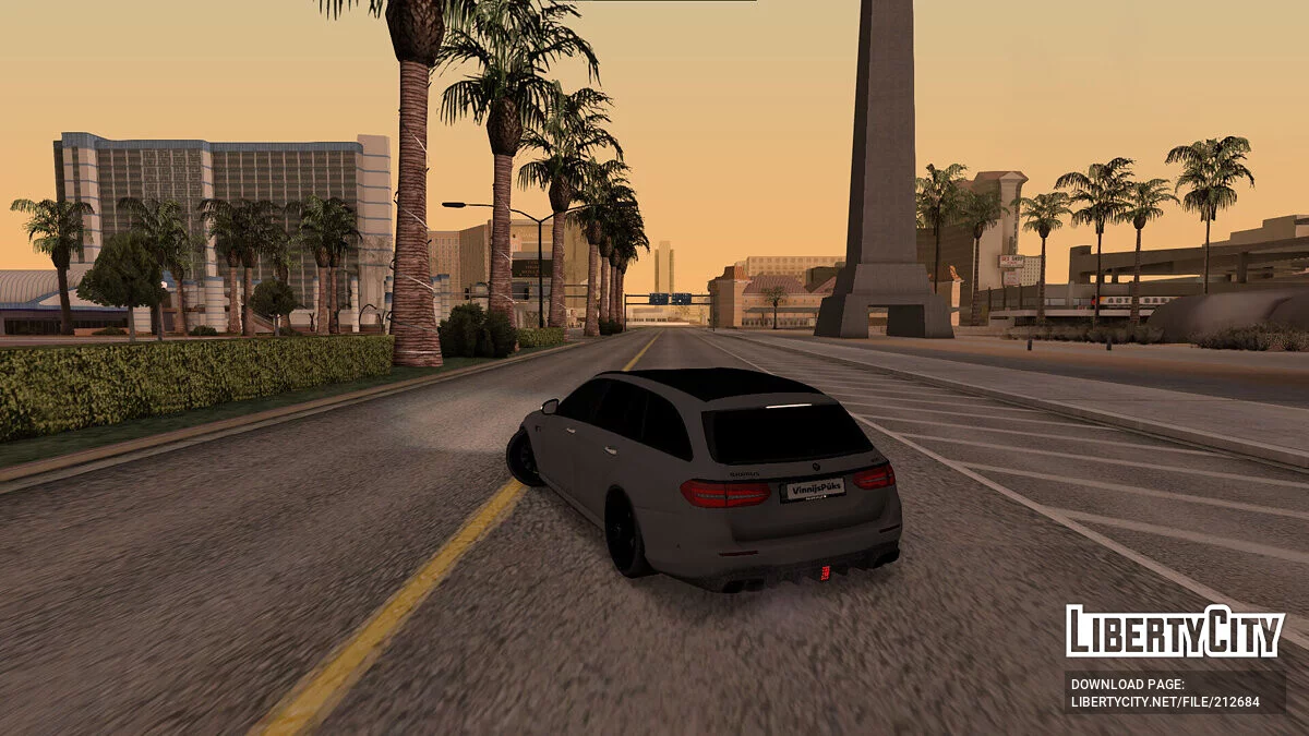 Mercedes-Benz E63s / GTA San Andreas
