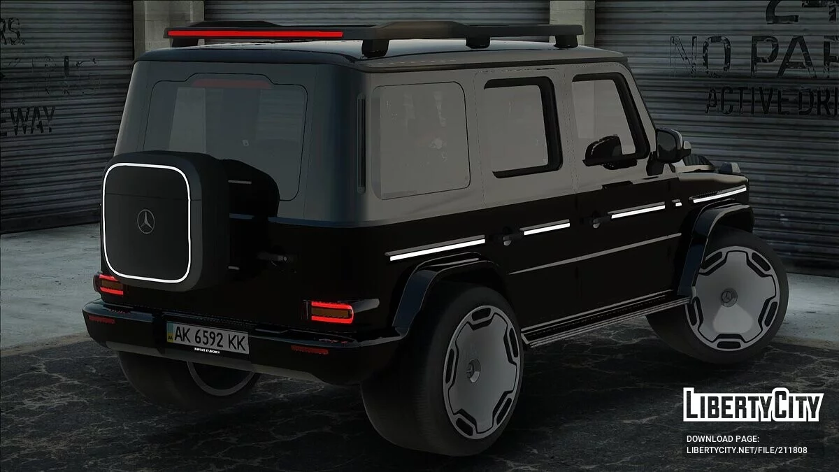 Mercedes-Benz EQG / GTA San Andreas