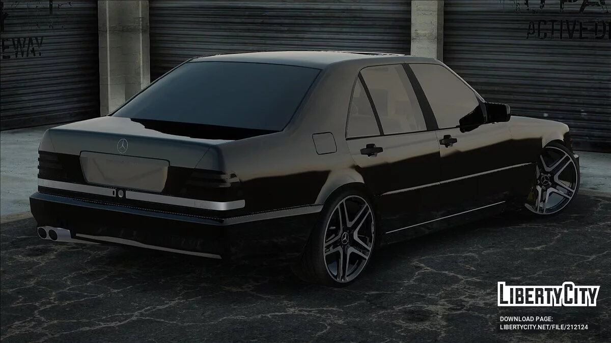 Mercedes-Benz W140 / GTA San Andreas