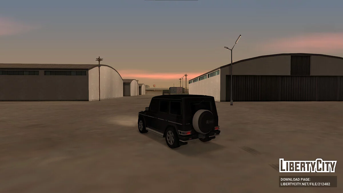 Mercedes G500 / GTA San Andreas
