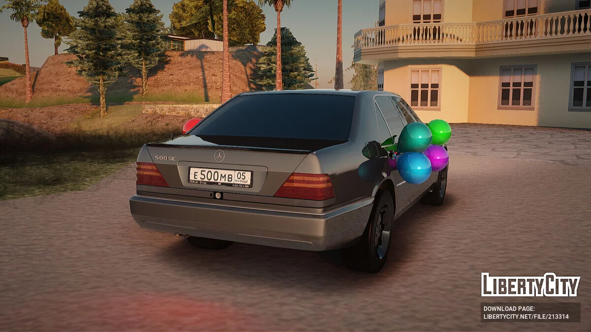 Mercedes-Benz 500 SE / GTA San Andreas