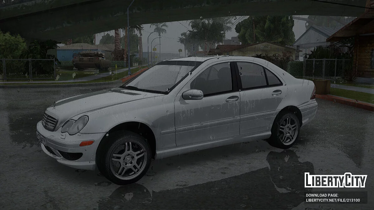 Mercedes-Benz C-класс — гражданская версия / GTA San Andreas
