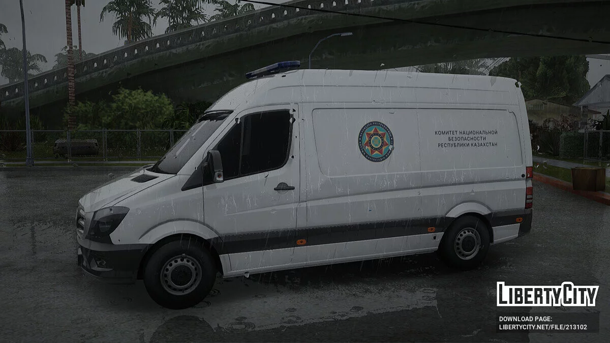 Mercedes-Benz Sprinter в цветографике «КНБ» / GTA San Andreas