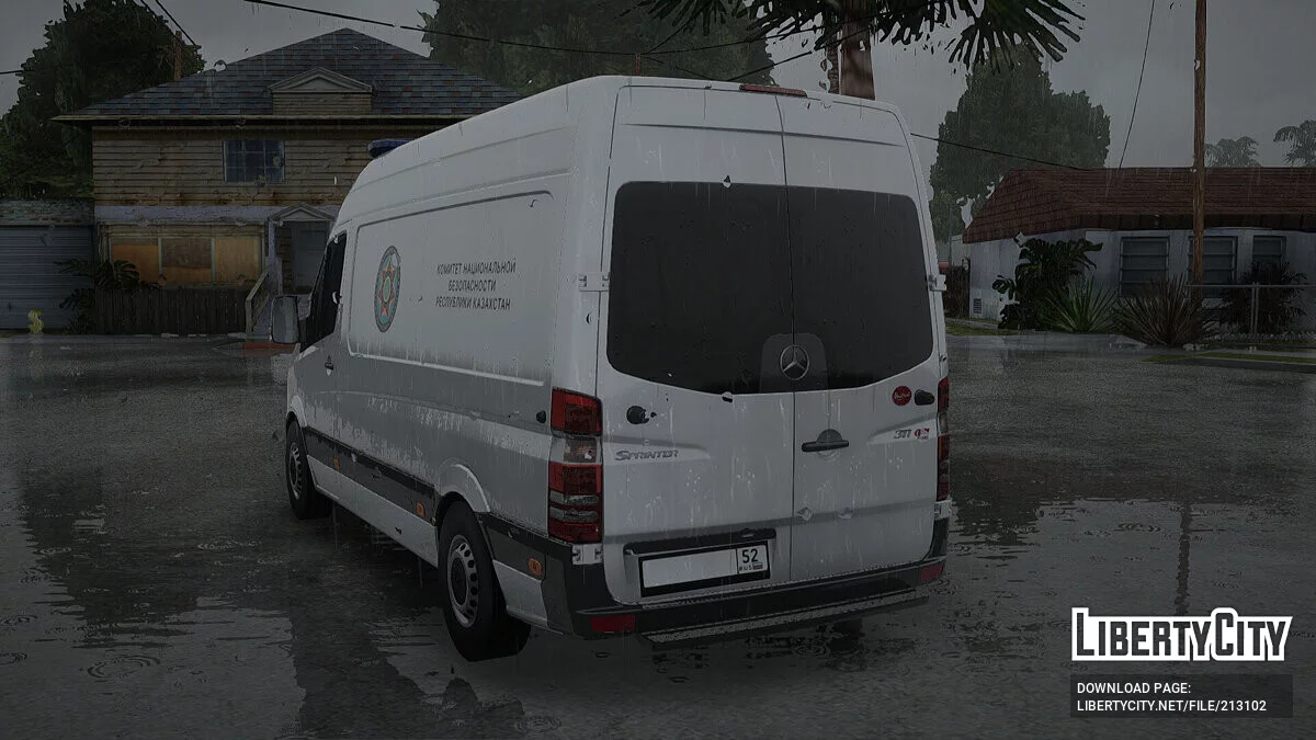 Mercedes-Benz Sprinter в цветографике «КНБ» / GTA San Andreas