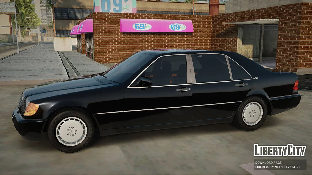 Mercedes-Benz w140 600 SEL / GTA San Andreas
