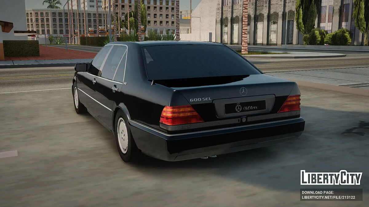 Mercedes-Benz w140 600 SEL / GTA San Andreas