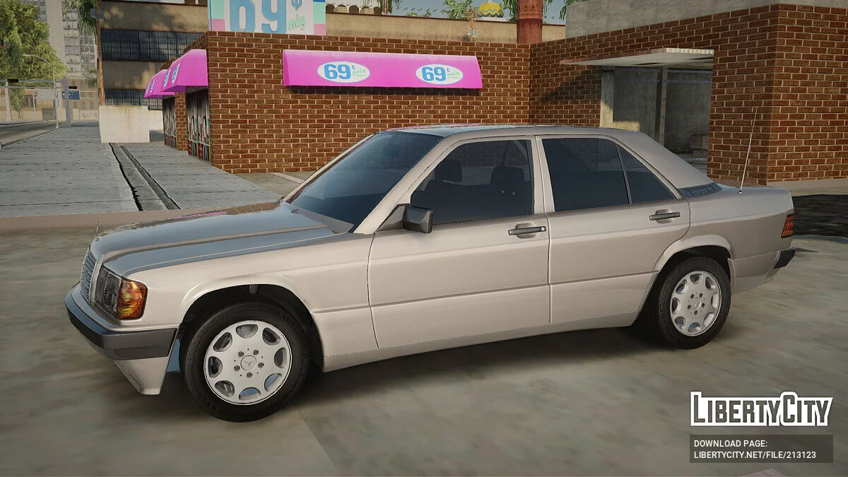 Mercedes-Benz W201 E190 / GTA San Andreas