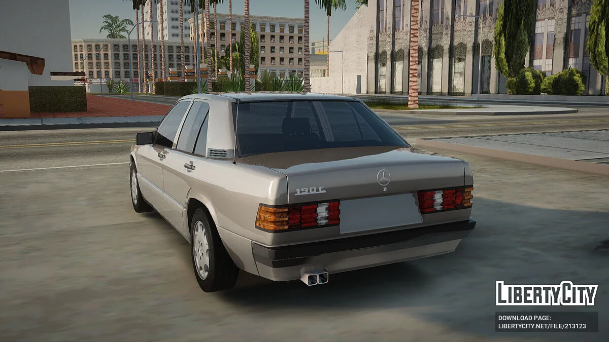 Mercedes-Benz W201 E190 / GTA San Andreas
