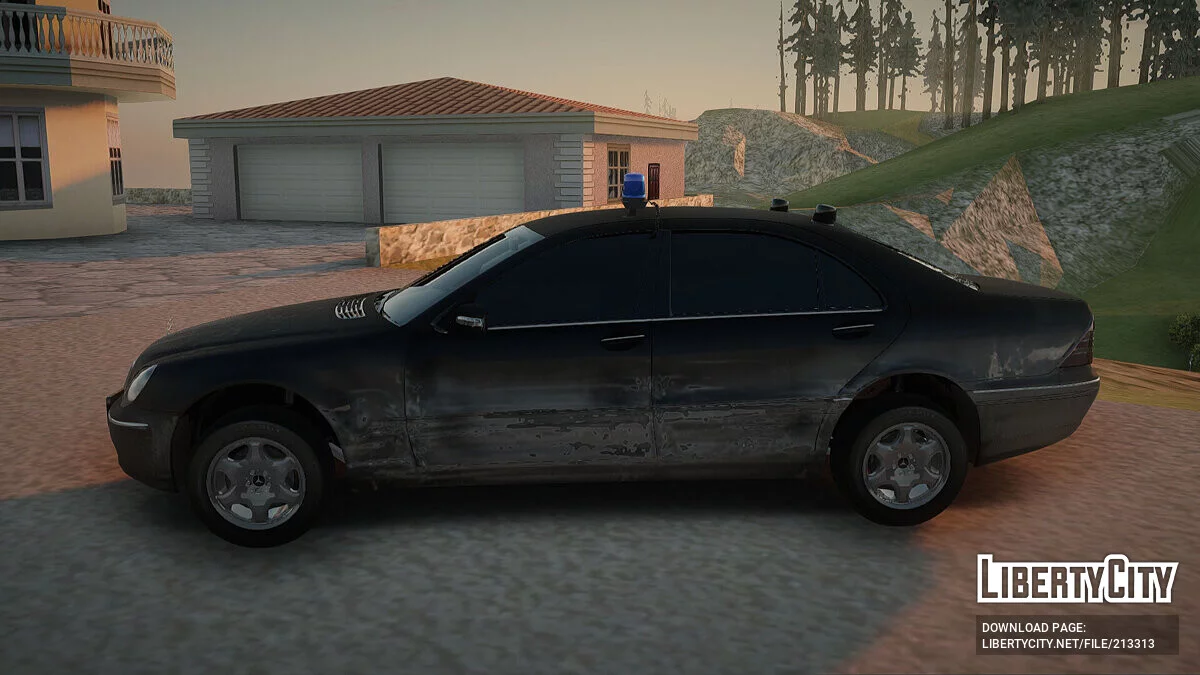 Mercedes-Benz W222 S400 / GTA San Andreas