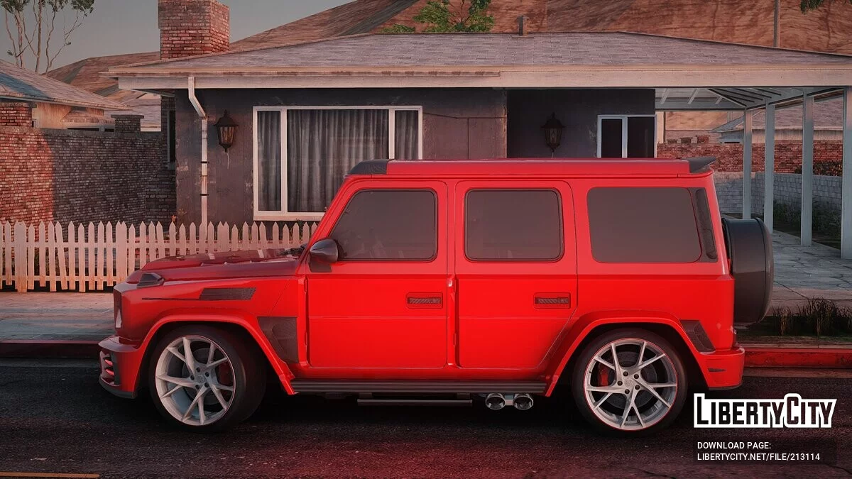 Mercedes-G63 Mansory Star Trooper / GTA San Andreas