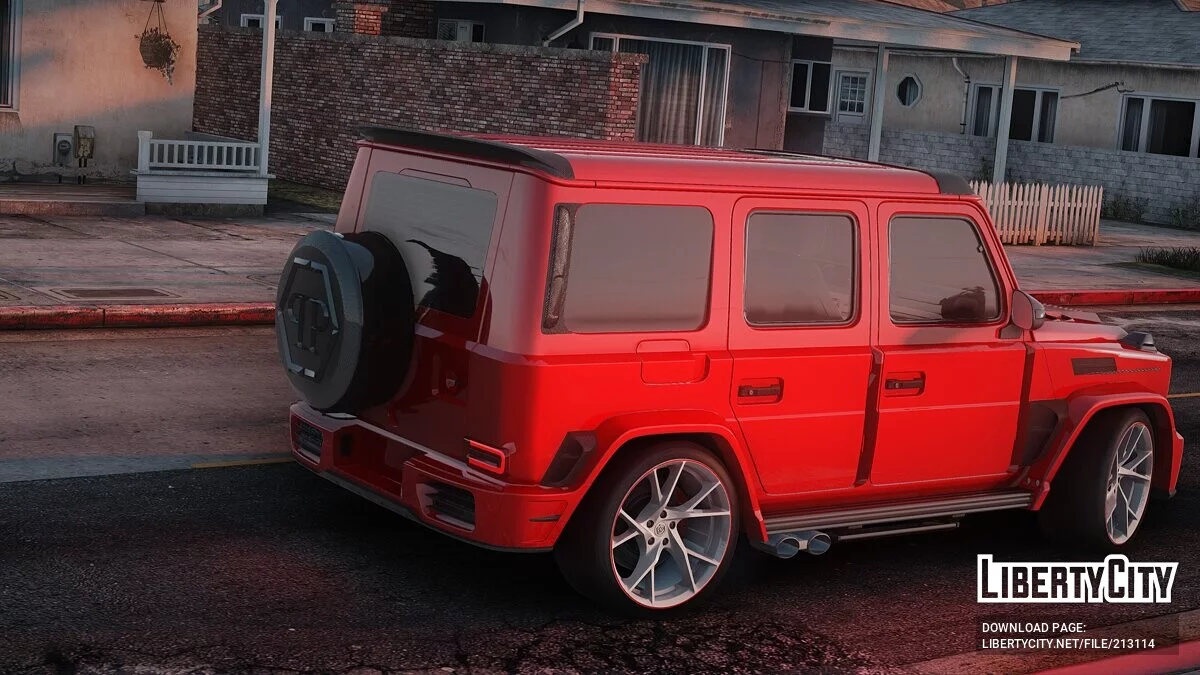 Mercedes-G63 Mansory Star Trooper / GTA San Andreas