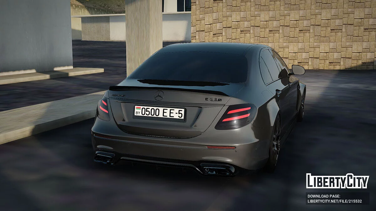 Mercedes-Benz E63s AMG / GTA San Andreas