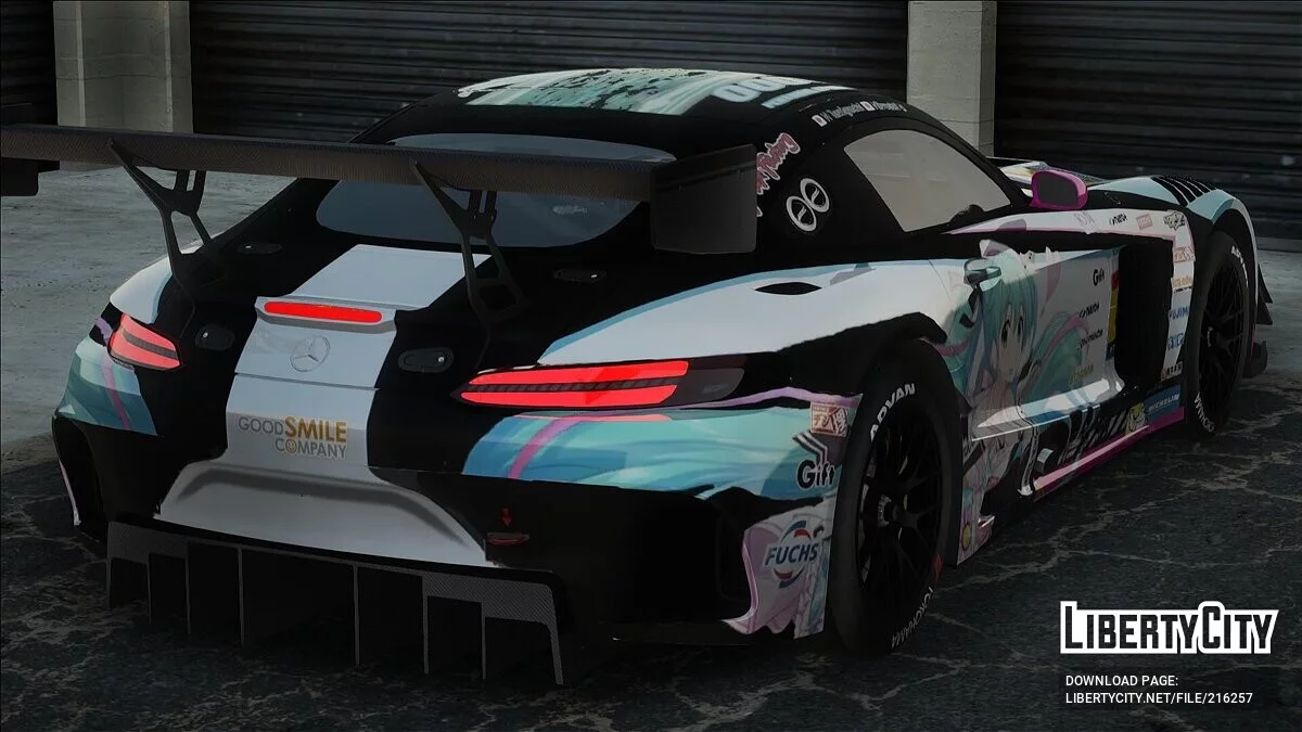 2016 Mercedes-Benz AMG GT3 / GTA San Andreas