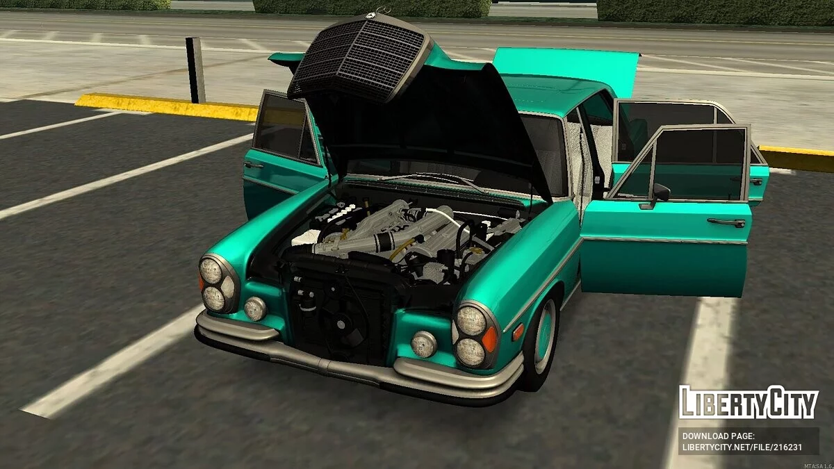 Mercedes Benz 300SEL 6.3 / GTA San Andreas