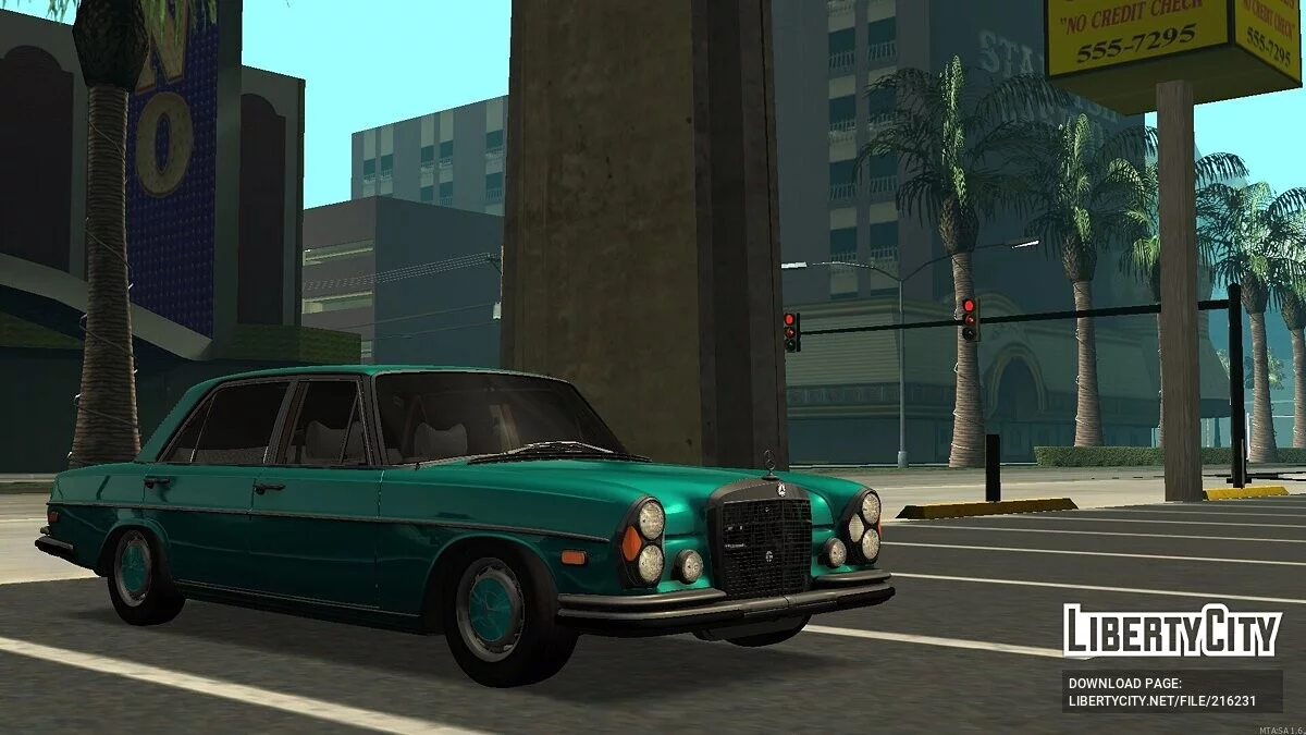 Mercedes Benz 300SEL 6.3 / GTA San Andreas