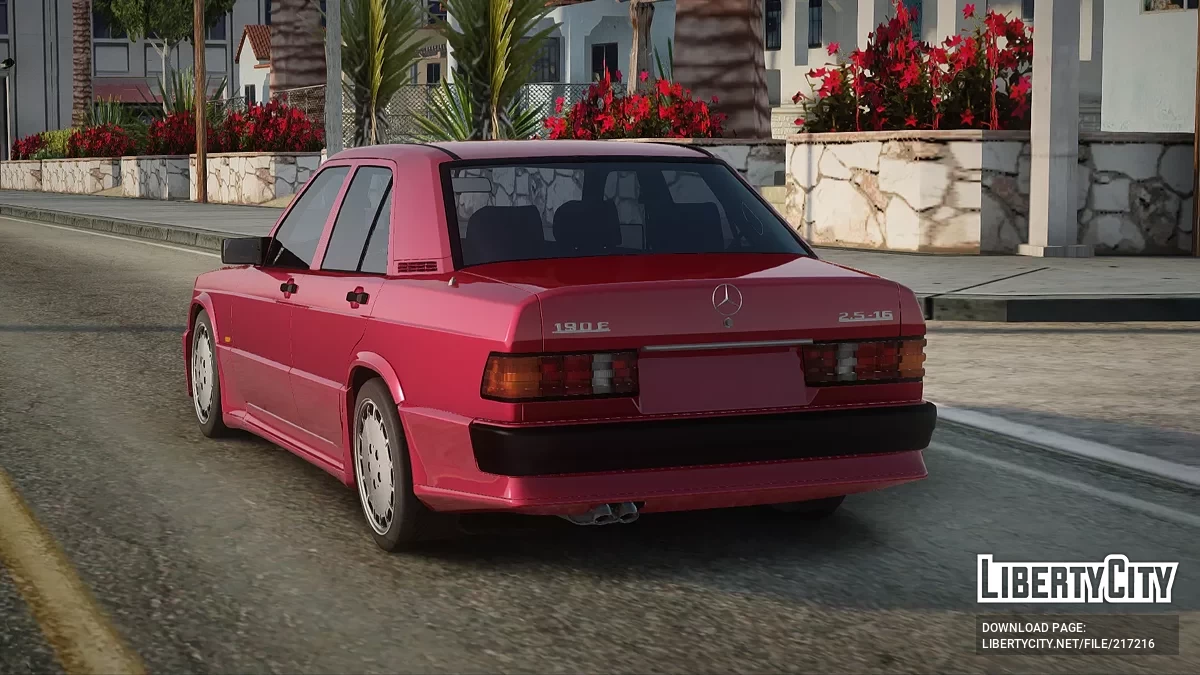Mercedes-Benz 190E 2.5-16 / GTA San Andreas