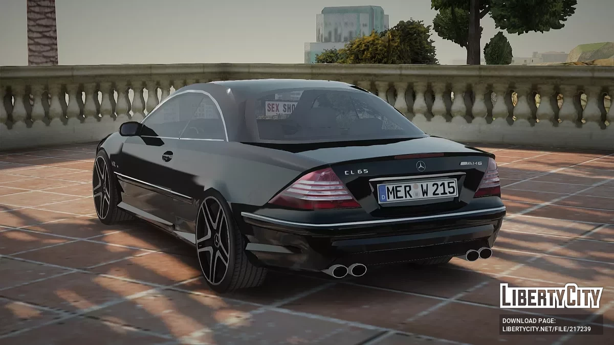 Mercedes-Benz CL65 W215 / GTA San Andreas