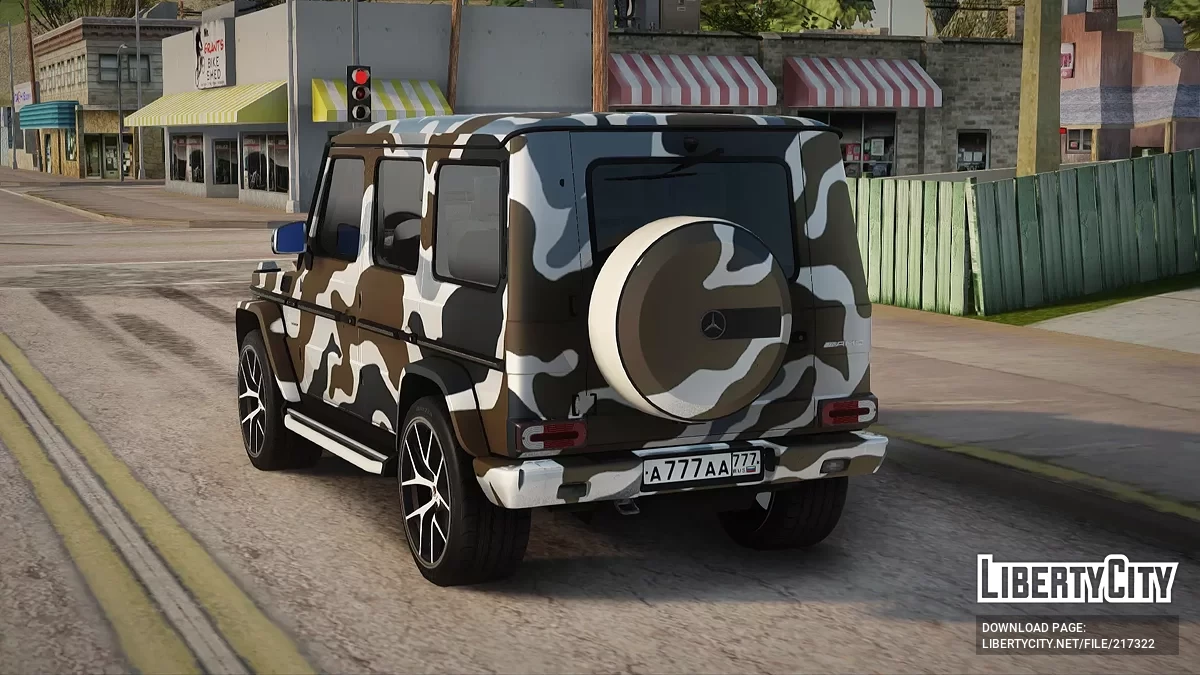 Mercedes-Benz G55 / GTA San Andreas